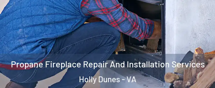 Propane Fireplace Repair And Installation Services Holly Dunes - VA