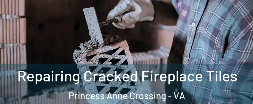 Repairing Cracked Fireplace Tiles Princess Anne Crossing - VA