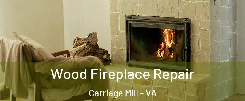 Wood Fireplace Repair Carriage Mill - VA