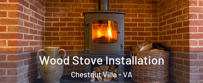 Wood Stove Installation Chestnut Villa - VA